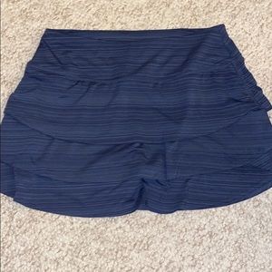 Athleta Blue golf skirt
